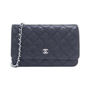 CHANEL Authentic Black Wallet